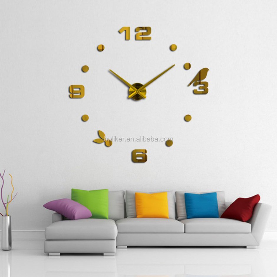 Валберис часы настенные 3 д