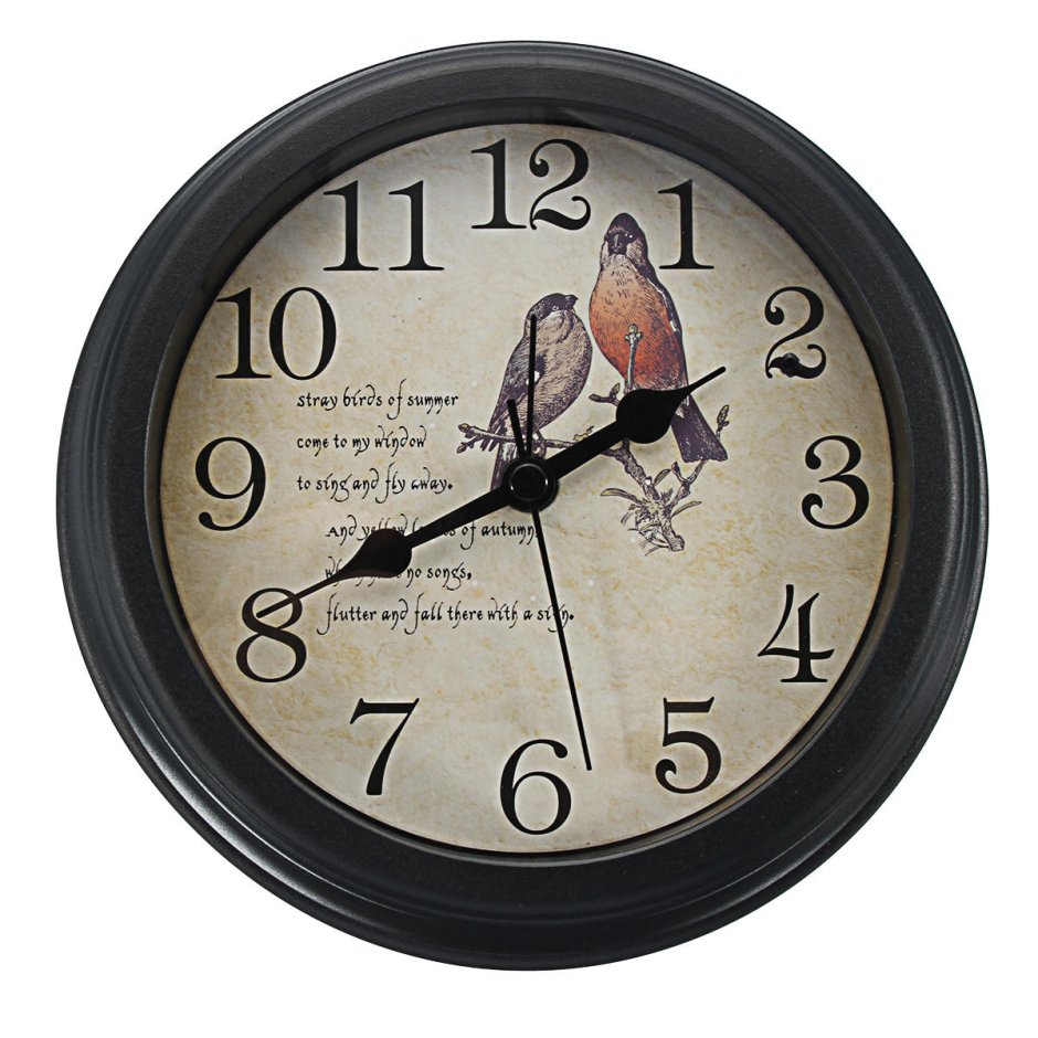 Настенные часы с видеокамерой