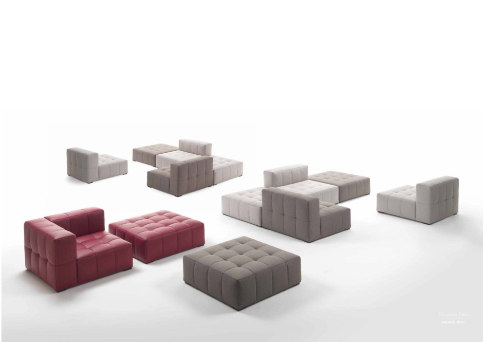 Диван с пуфом