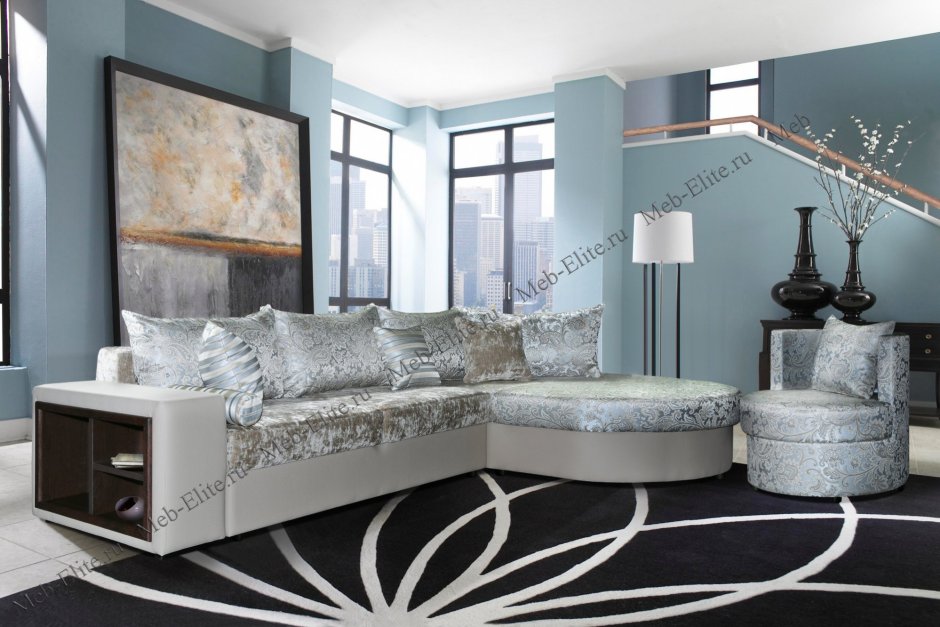 Функциональный угловой диван