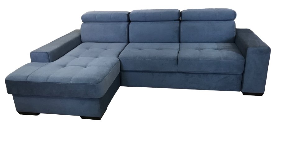 Раскладной диван Iris угловой серый