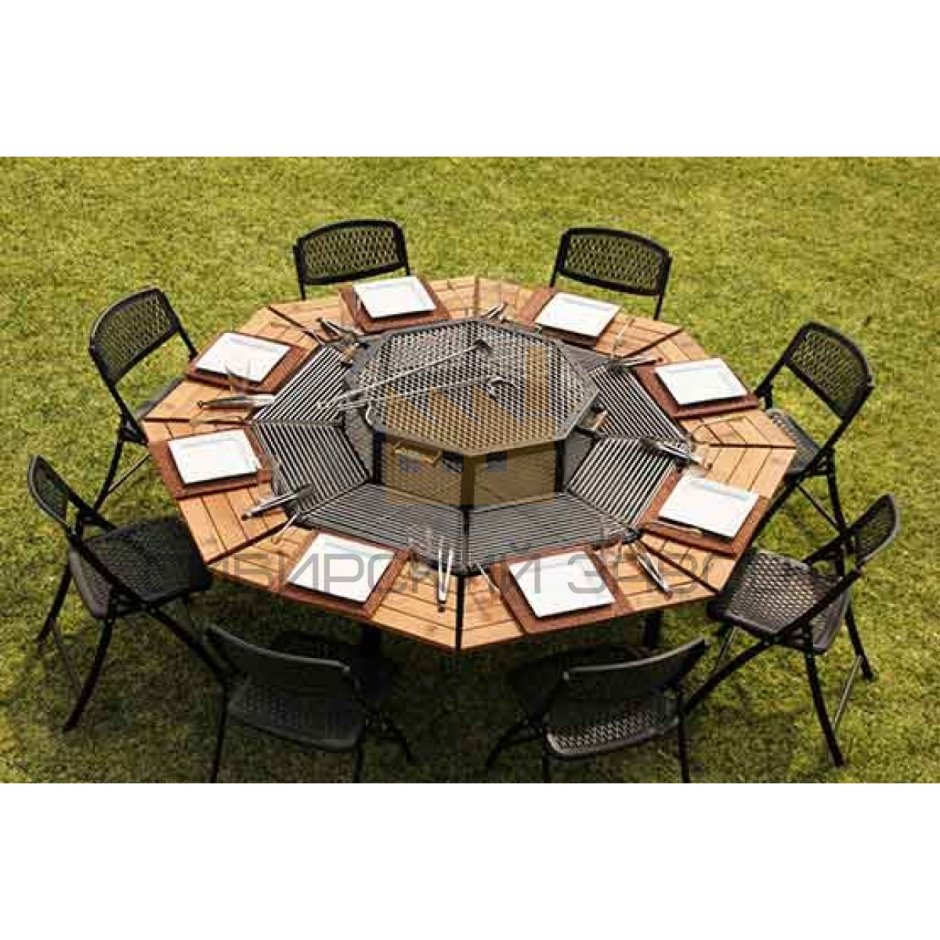 Восьмиугольная беседка