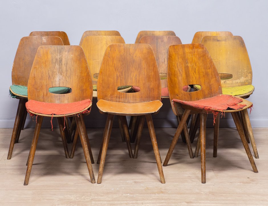 Винтажные стулья Frantisek Jirak