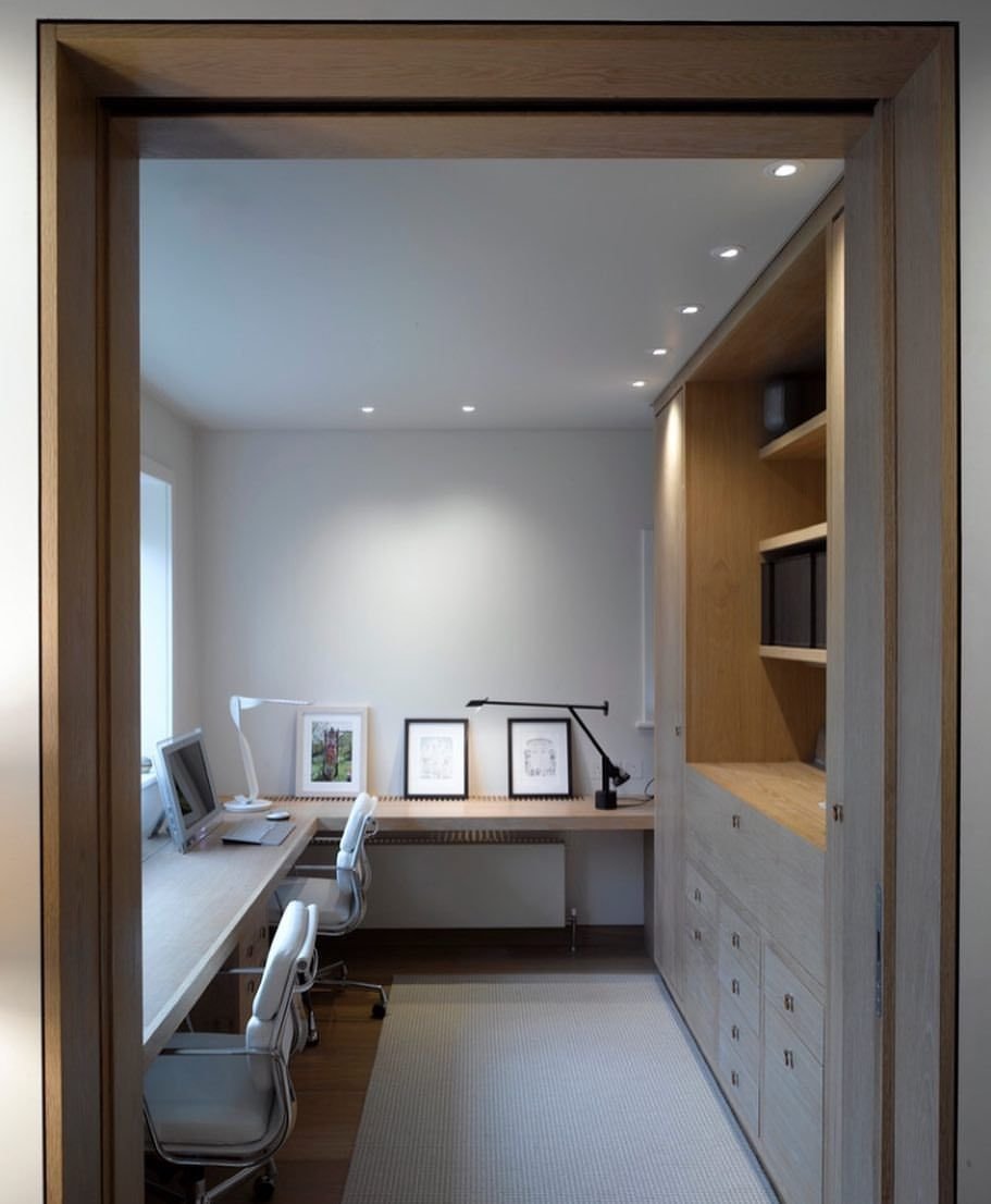 Совмещение спальни и рабочей зоны