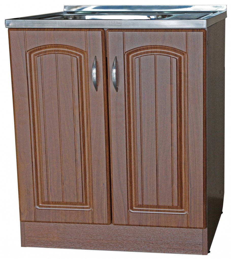 Шкаф напольный Delinia орех Аква