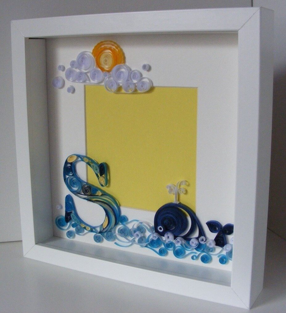 Глубокая деревянная рама картины