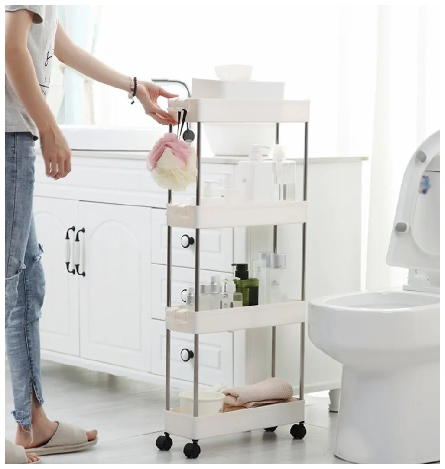 Этажерки для ванных комнат