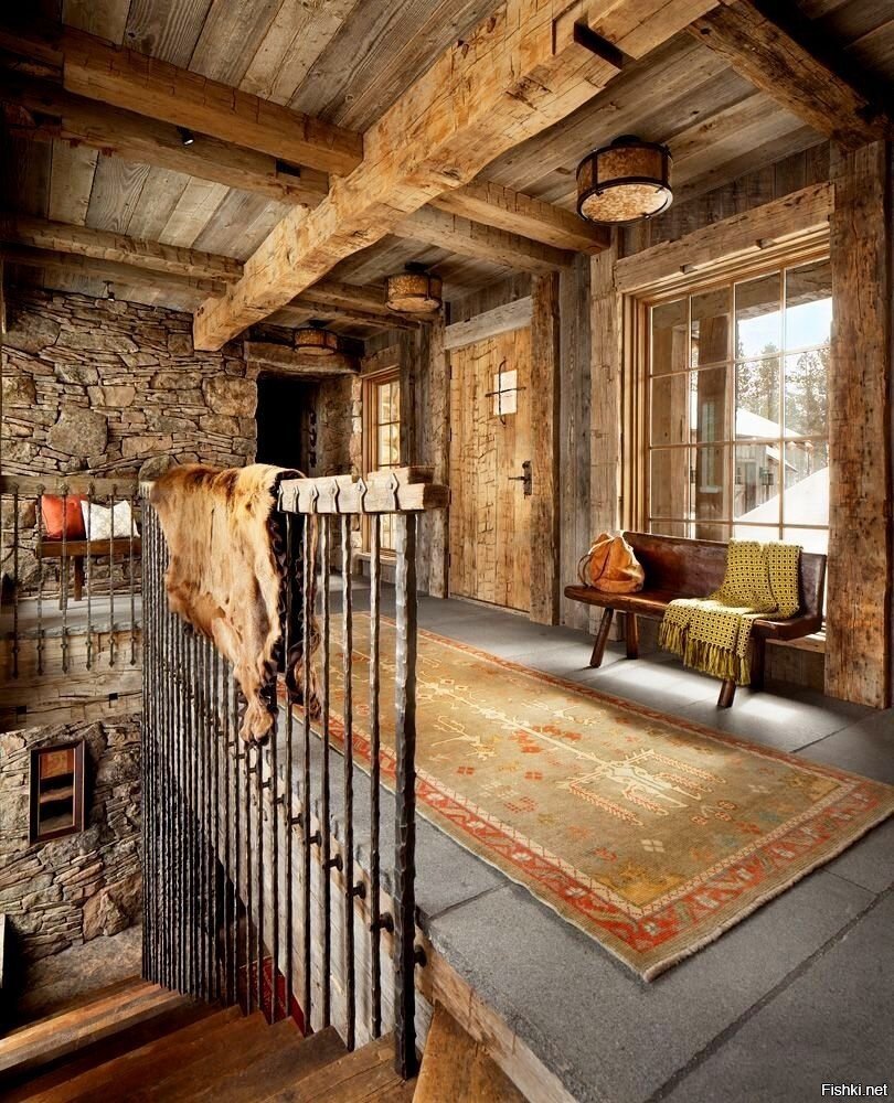 Дом в деревенском стиле