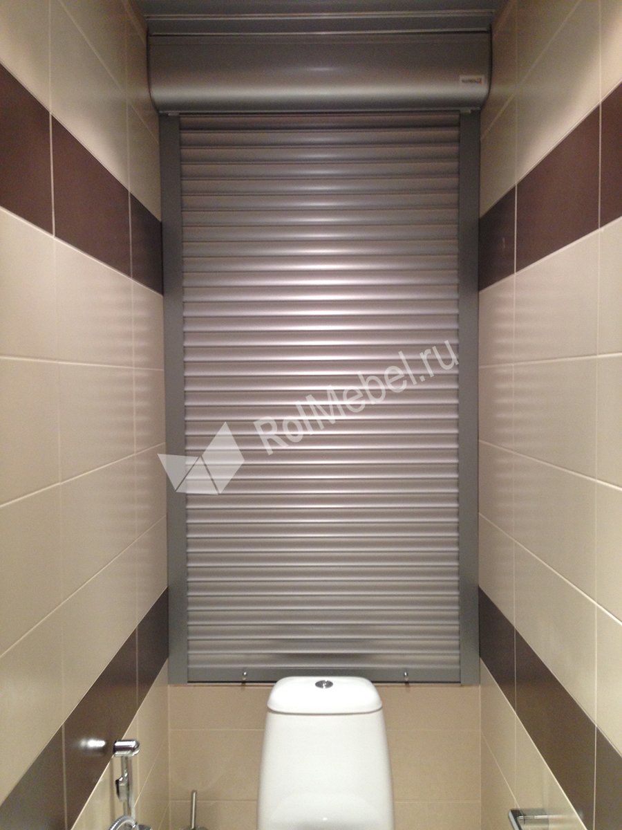 Рольставни в санузел до пола