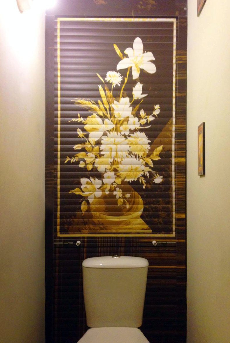 РОЛЬФ ставни для сантехнического шкафа в туалете