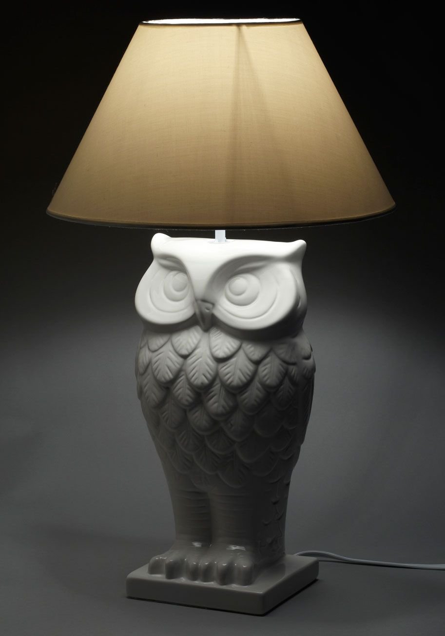 Настольные лампы с животными