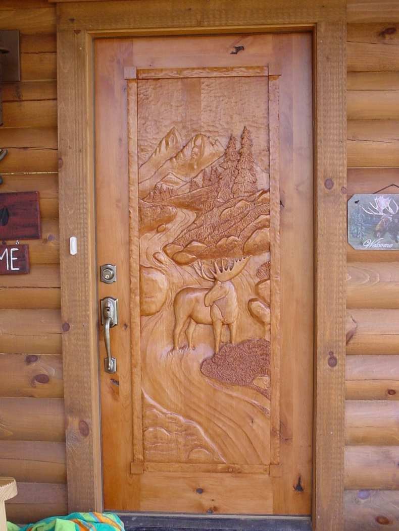 Двери под старину