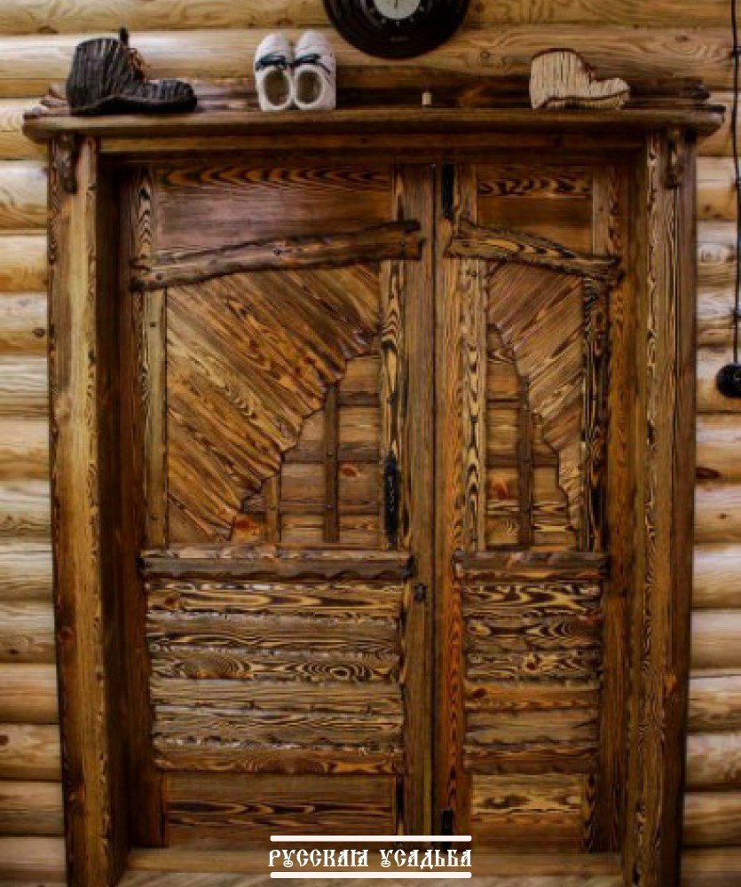 Деревянные ворота