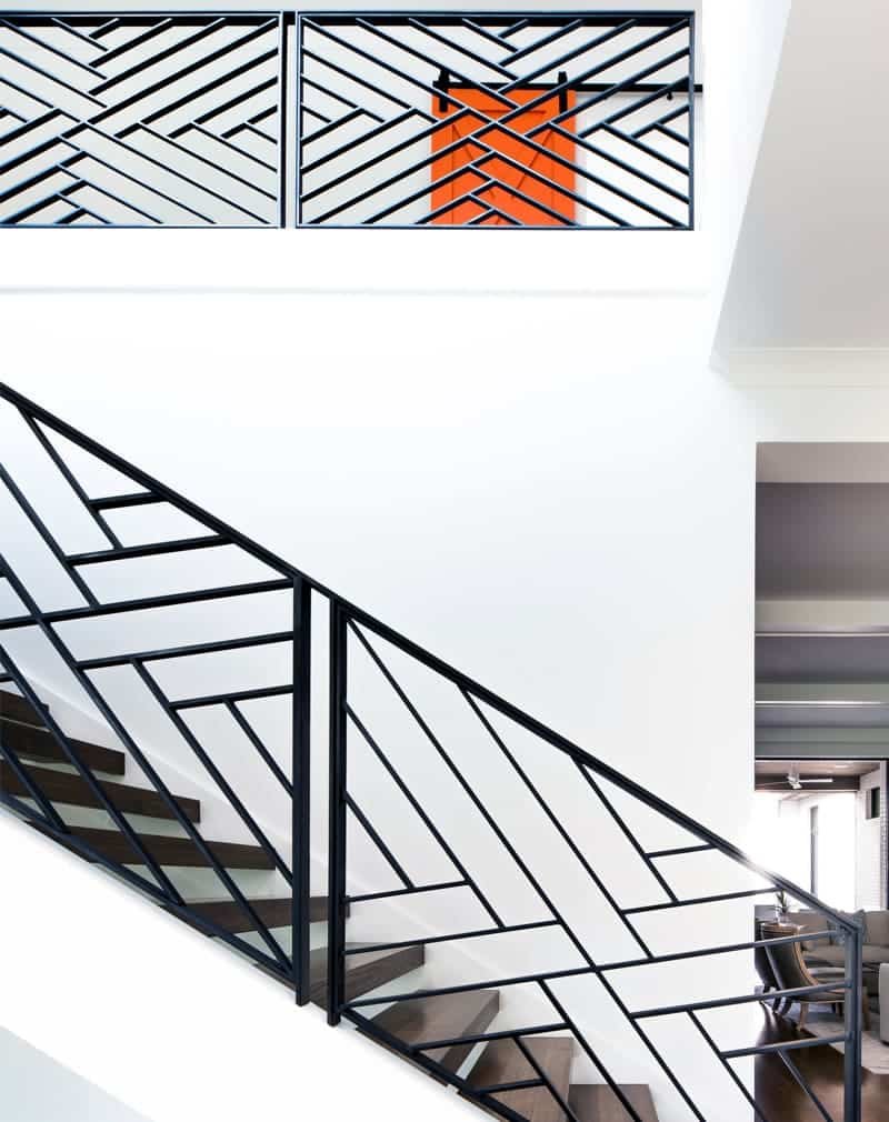 Перила металлические