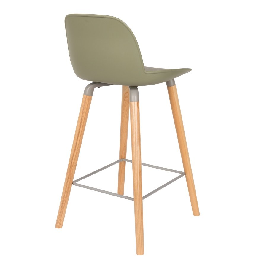 Полубарный бежевый стул