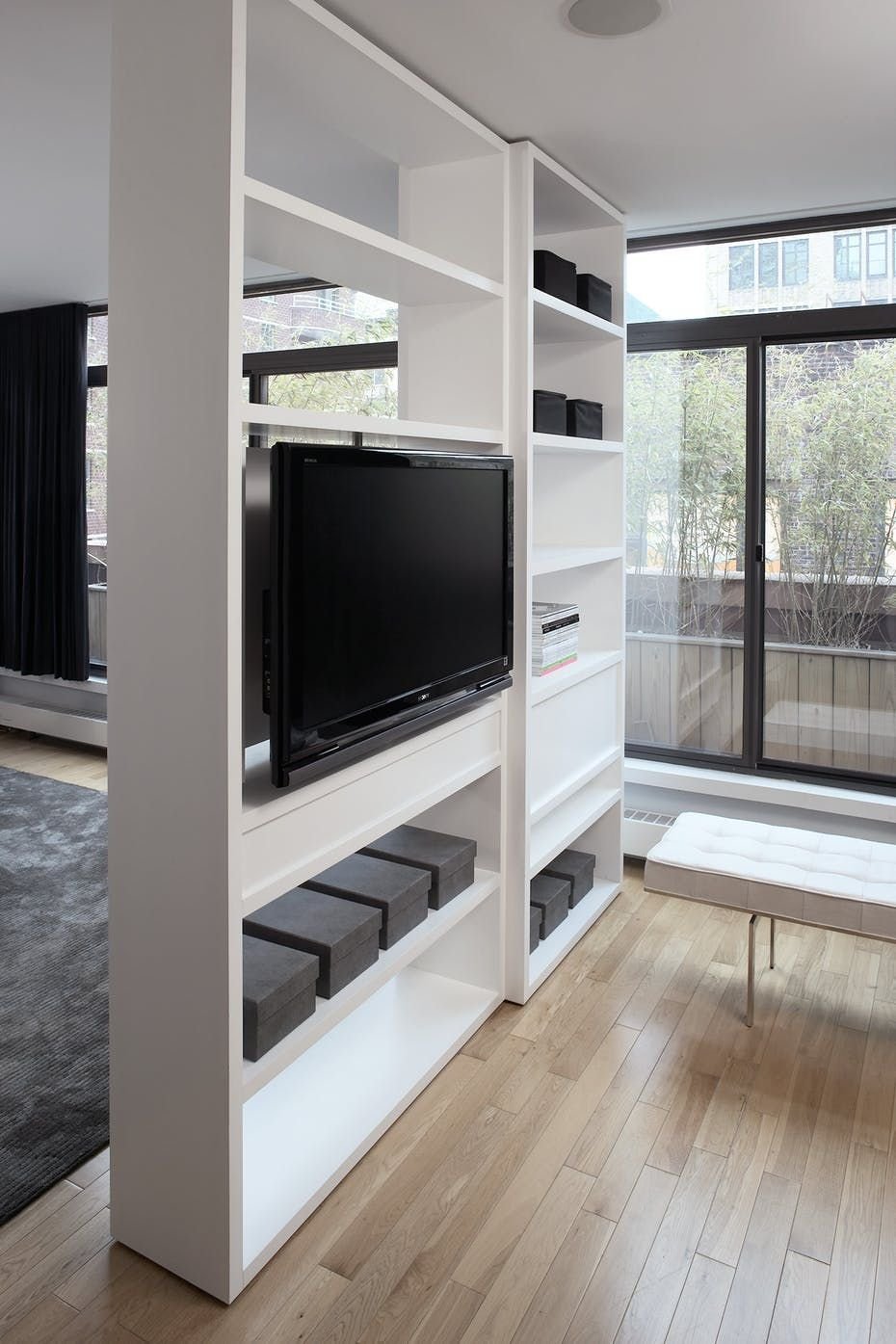 Передвижные перегородки для зонирования пространства