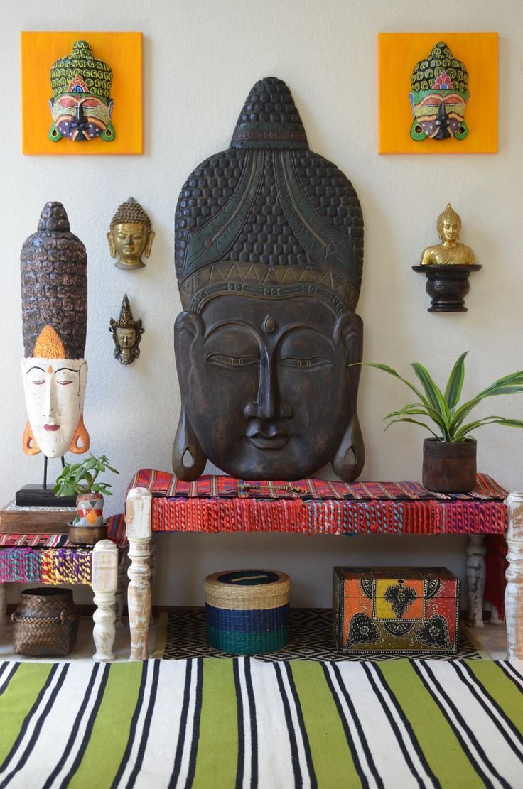 Декор в буддийском стиле