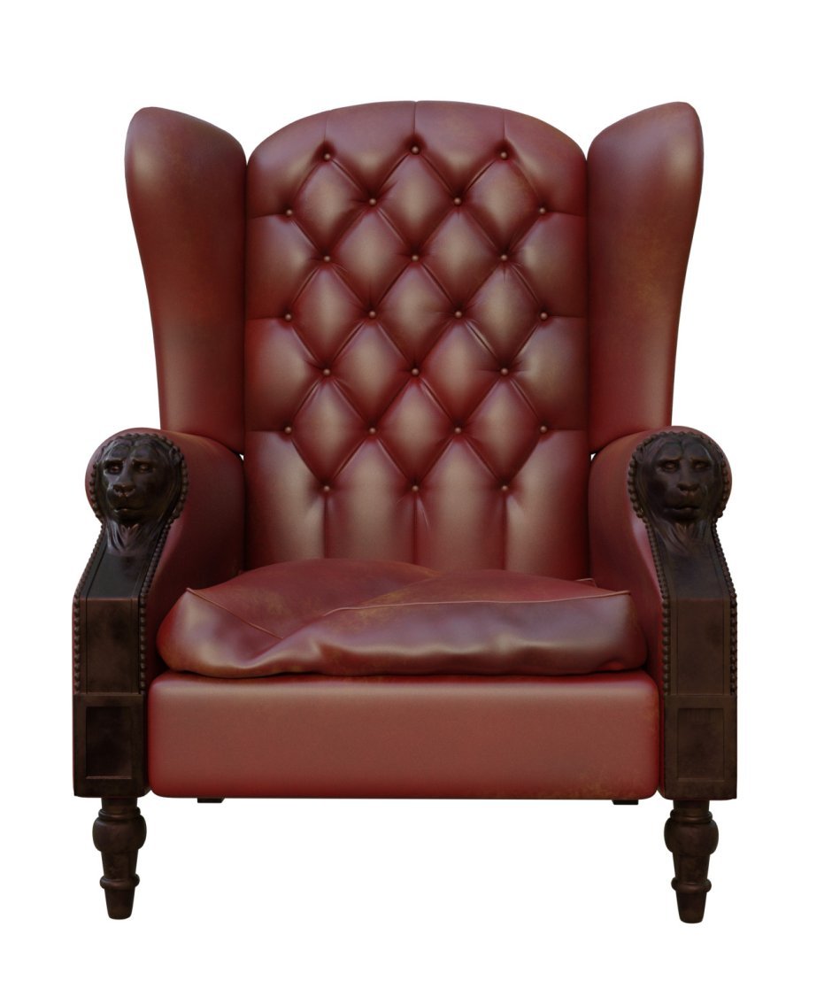 Бордовое кресло Морфеус