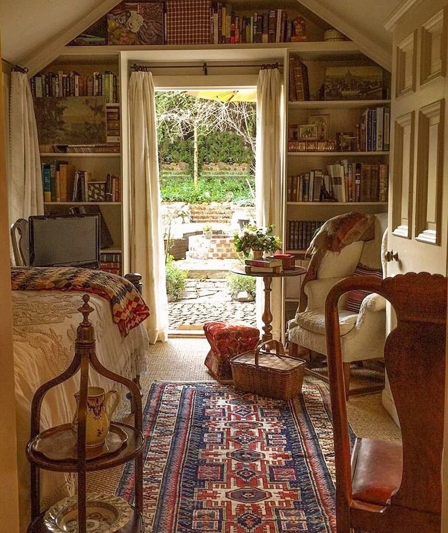 Интерьер деревянной дачи