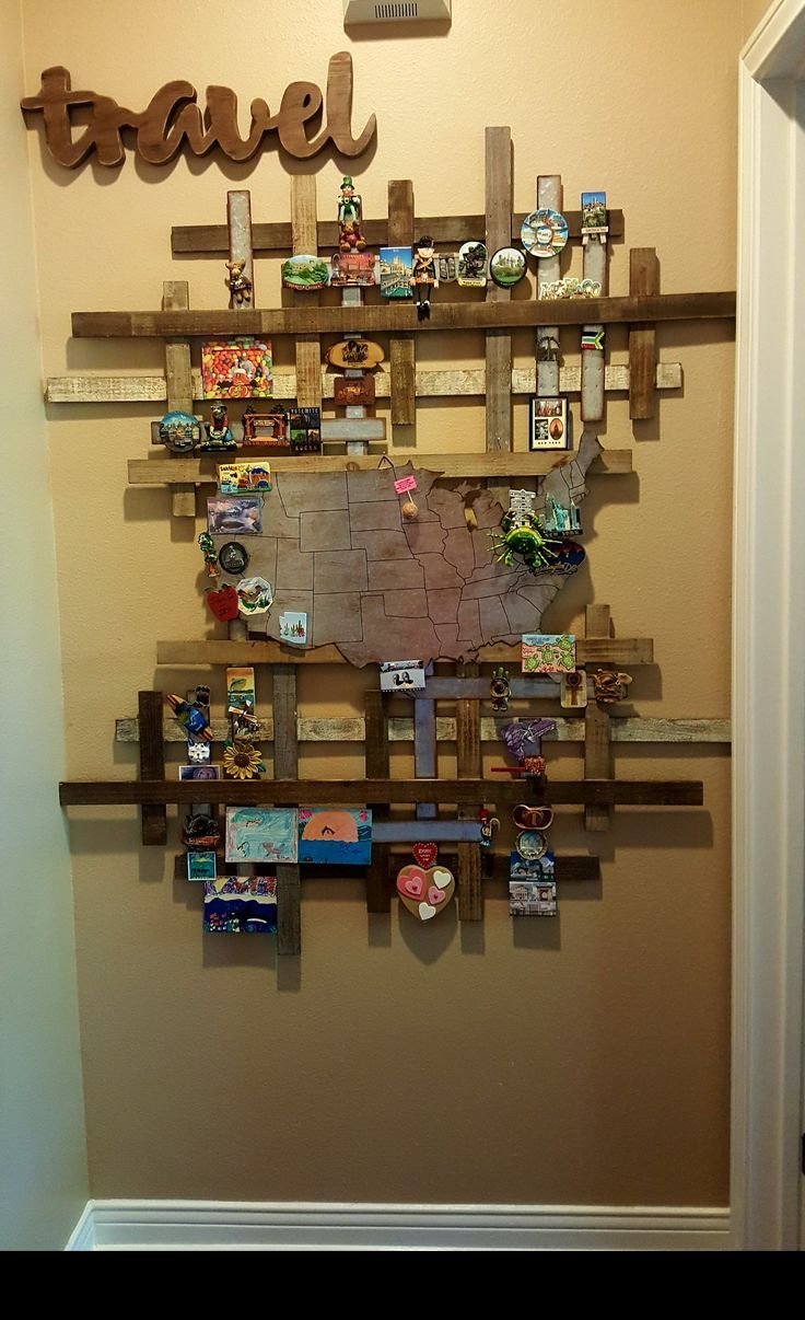 Карты путешествий не стену