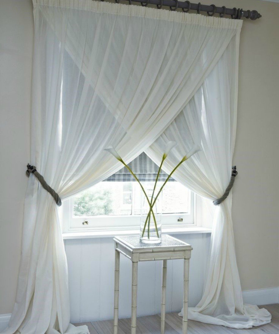 Шторы на небольшое окно