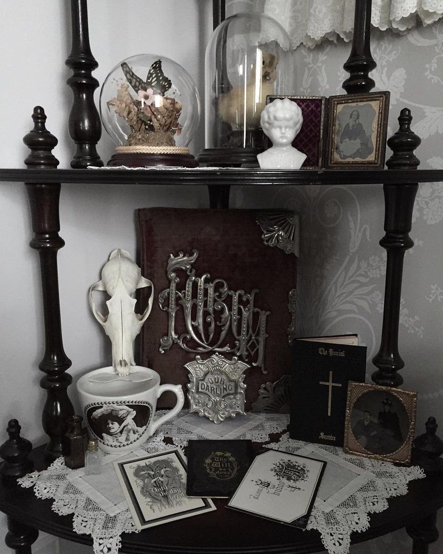 Домик ведьмы интерьер