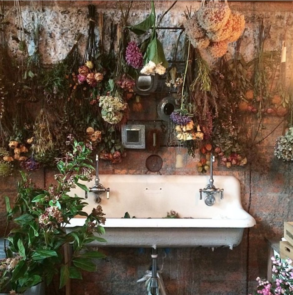 Интерьер в стиле ведьмы