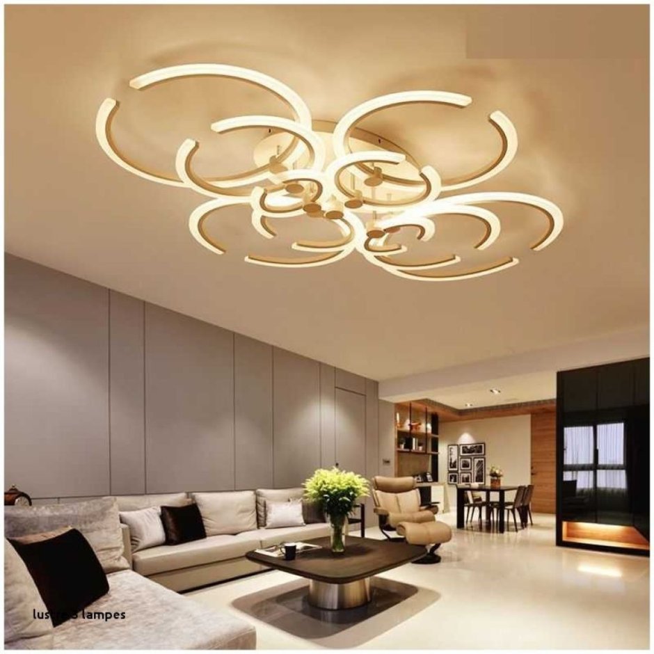 Люстры потолочные для зала