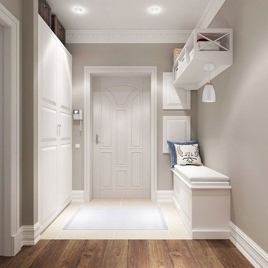 Г образный коридор дизайн