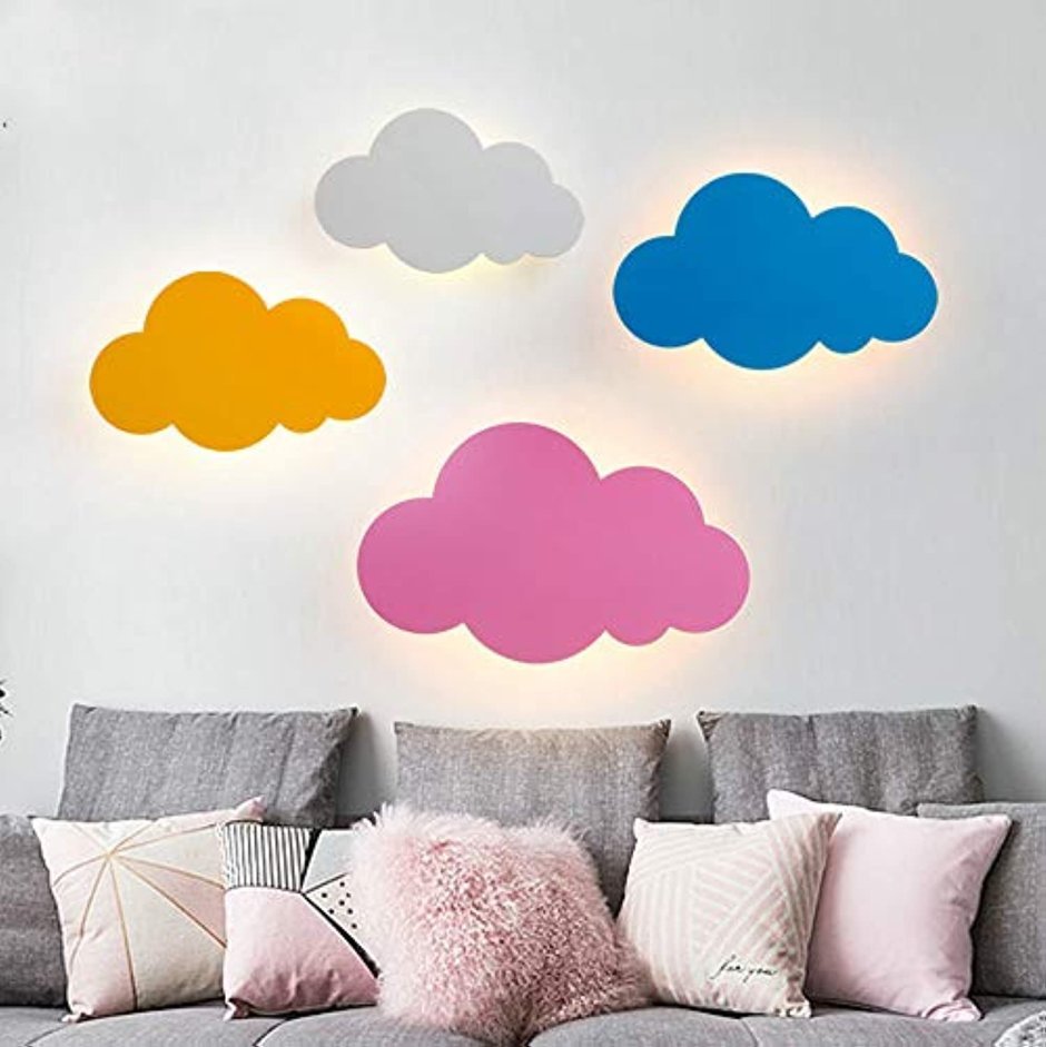 Светильник настенный облачко