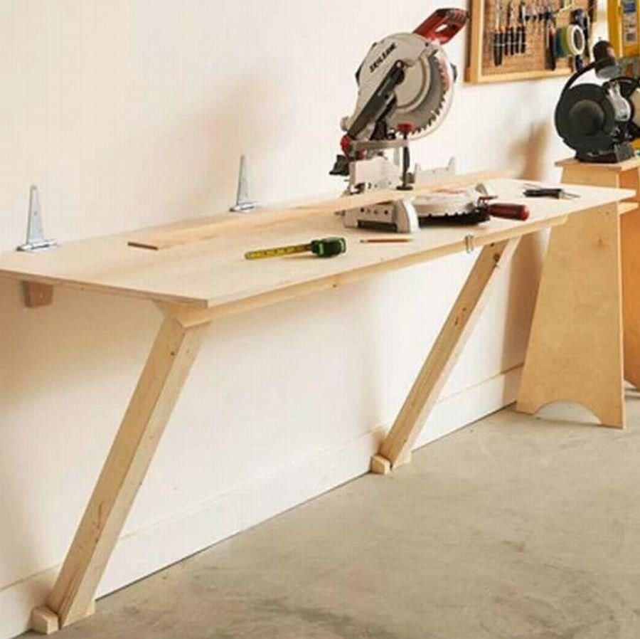 Складной верстак в гараж