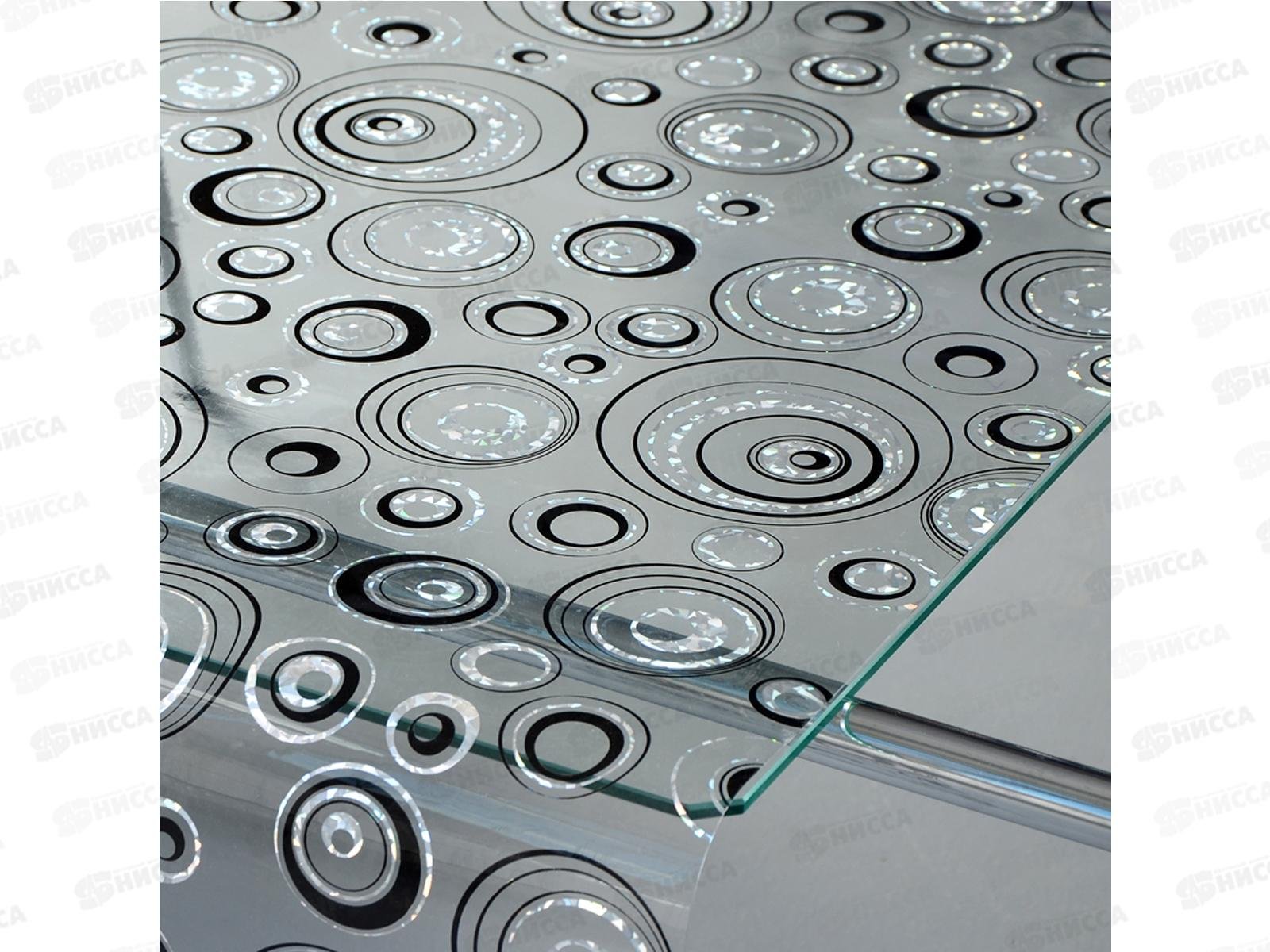 Клеенка столовая силиконовая dekorelle 0,6м прозрачная тол.0,65мм 187