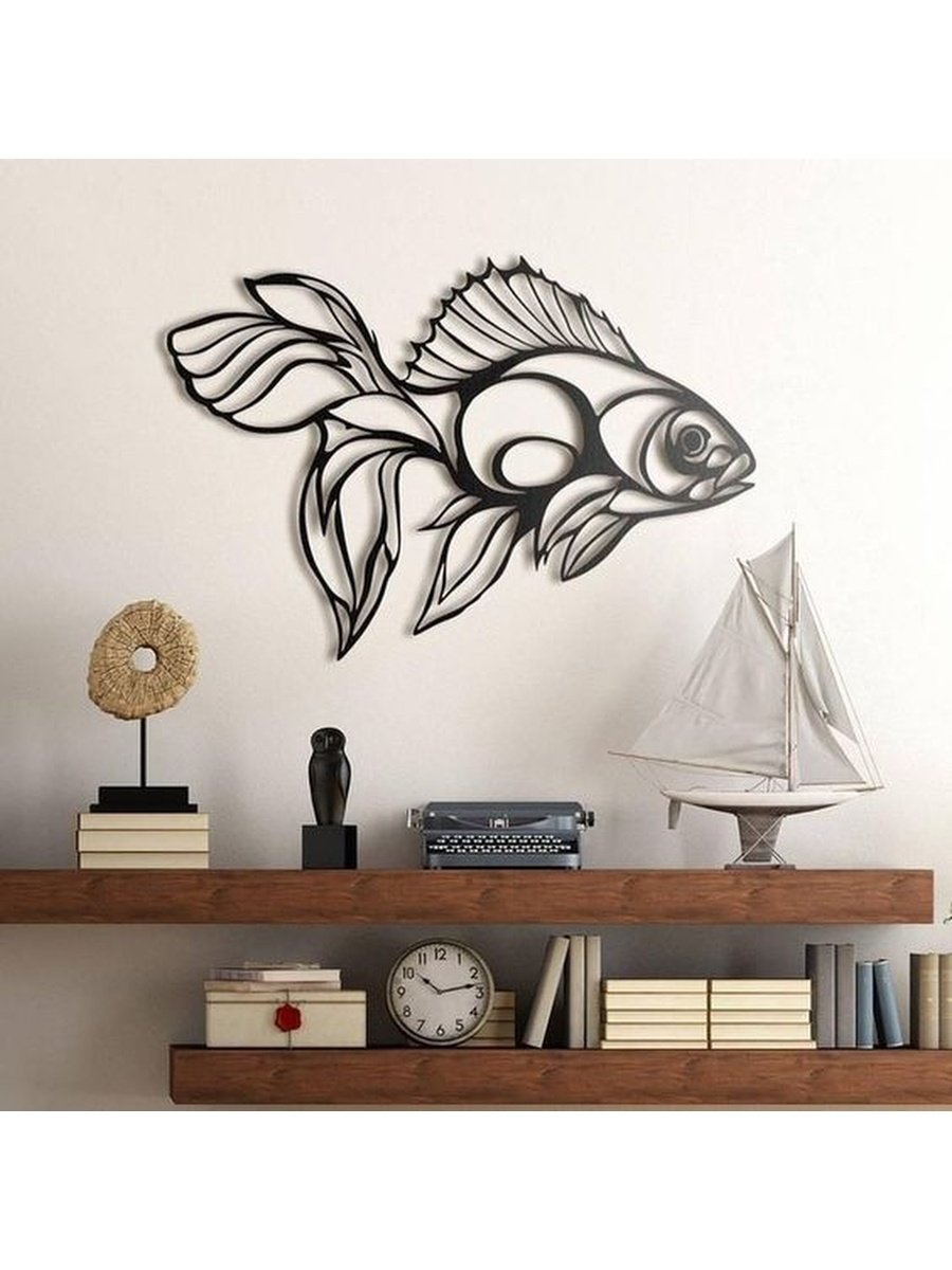 Декоративное дерево из металла