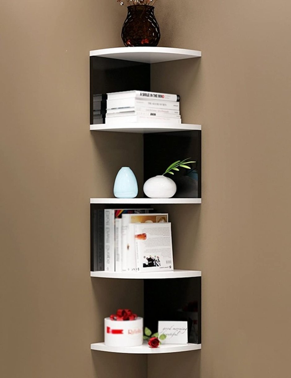 Красивые угловые полки