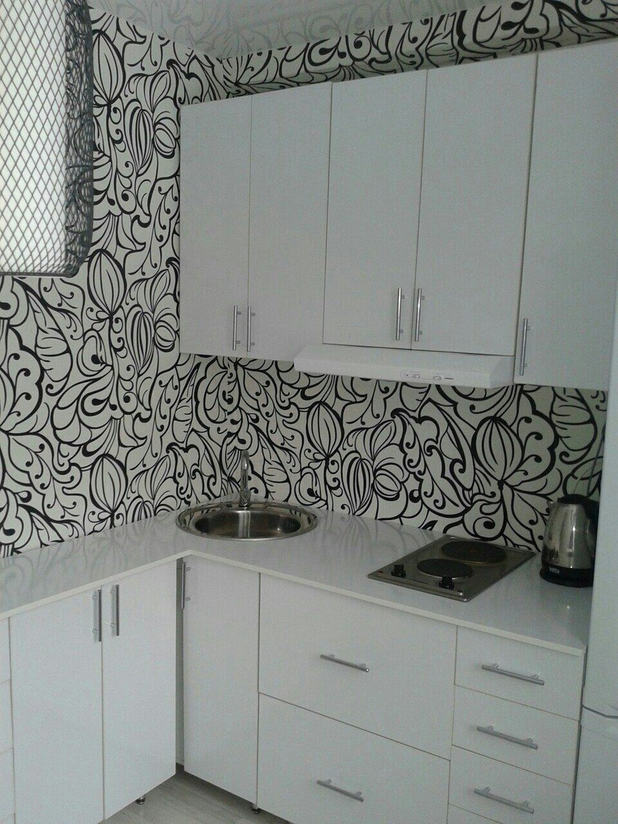 Обои на кухню в хрущевку