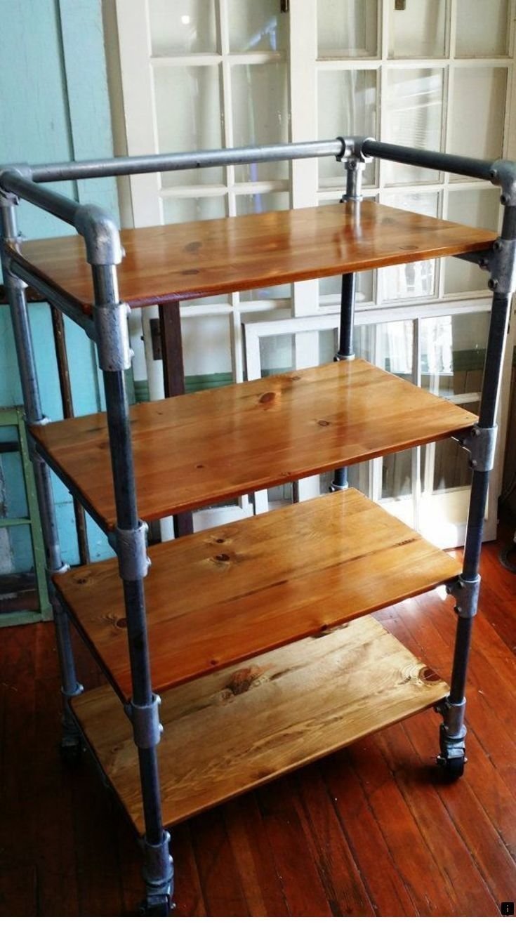 Стеллаж из труб ПВХ