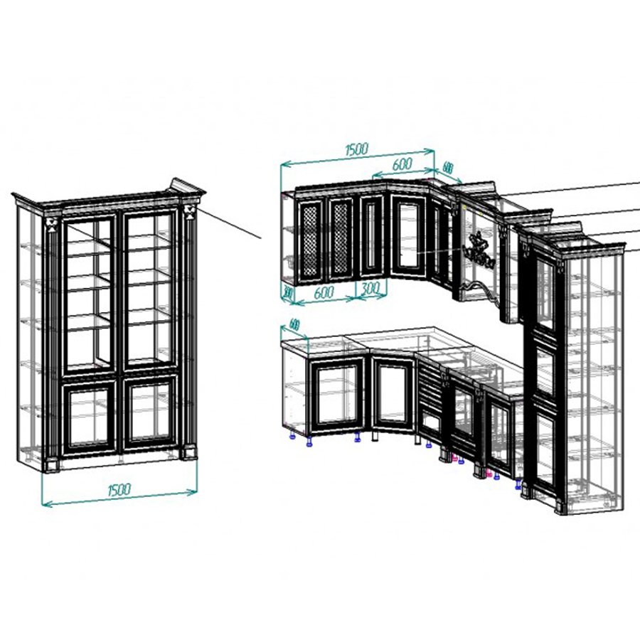 Остров для кухни Эмилия Арида