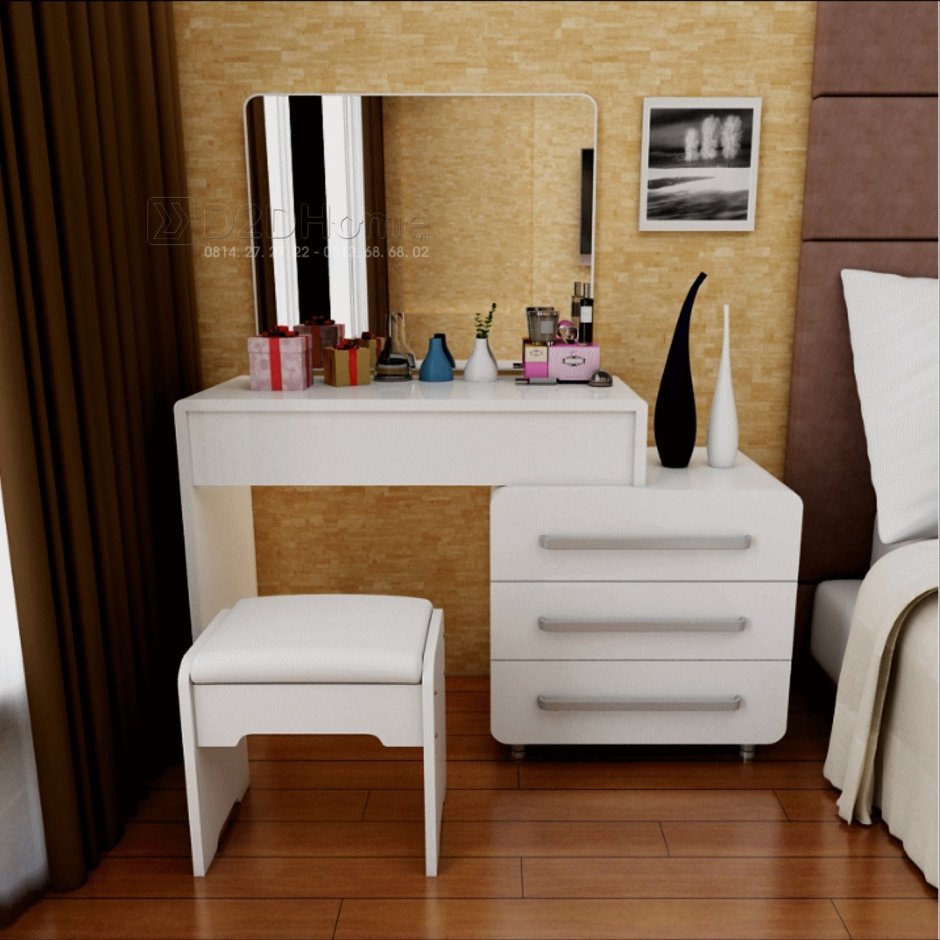 Туалетные столики с зеркалом для спальни