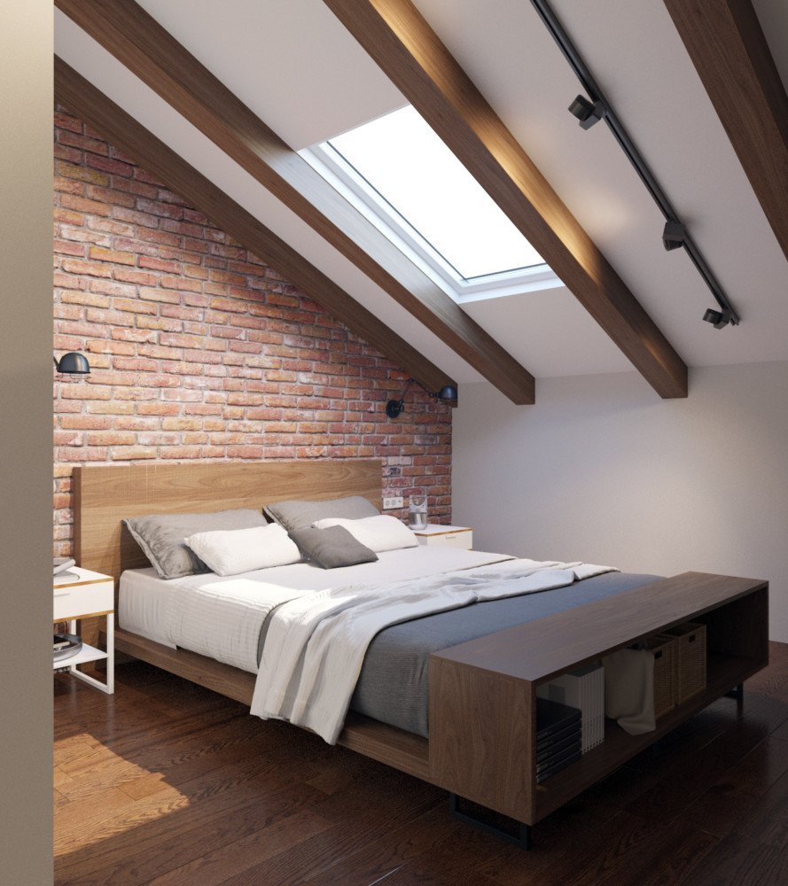 Красивые мансарды