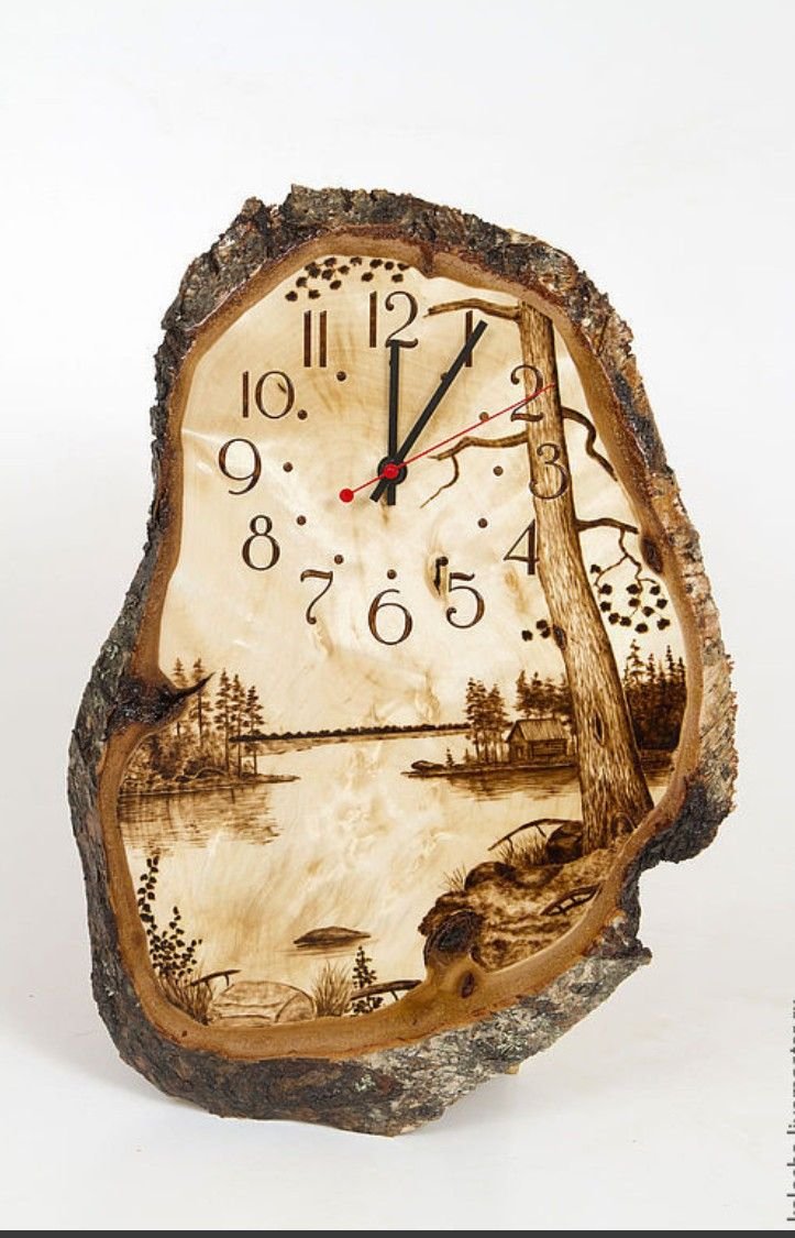 Декупаж часов