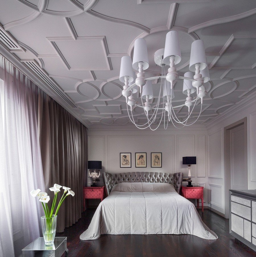 Потолок лепнина арт деко