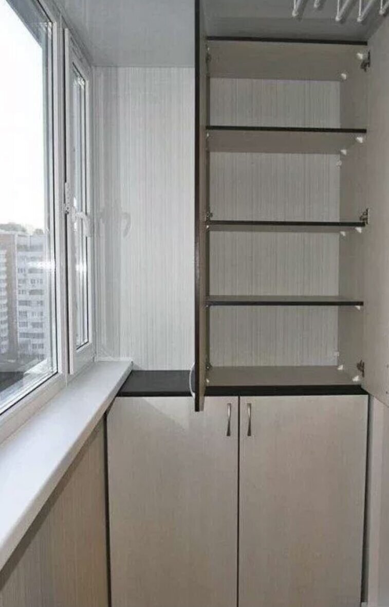 Пожарная лестница на балконе п44т