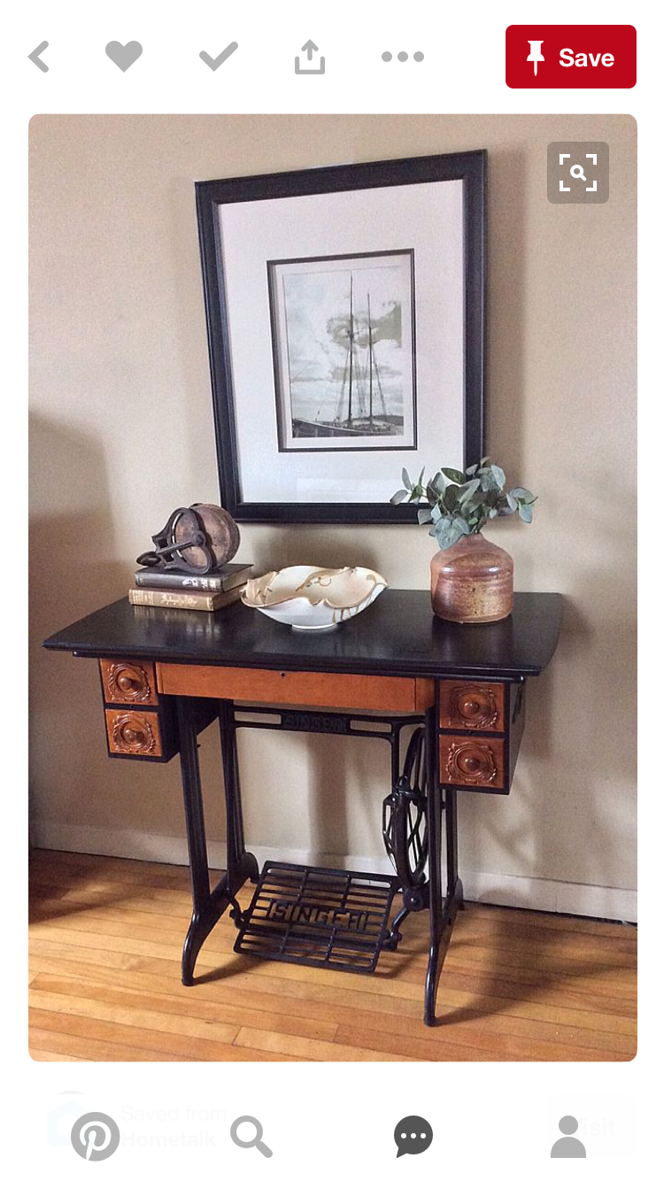 Станина Зингер с раковиной