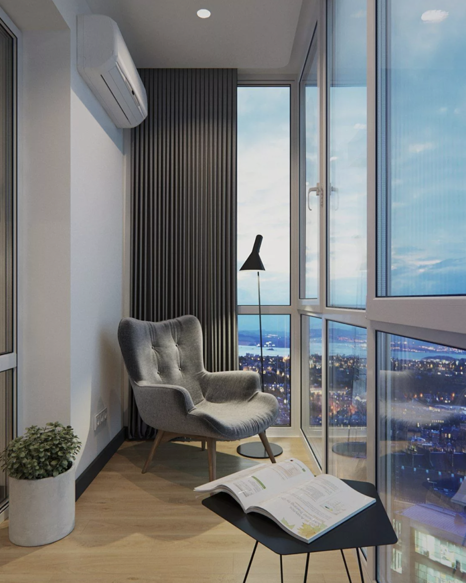 Балкон Аквамарин