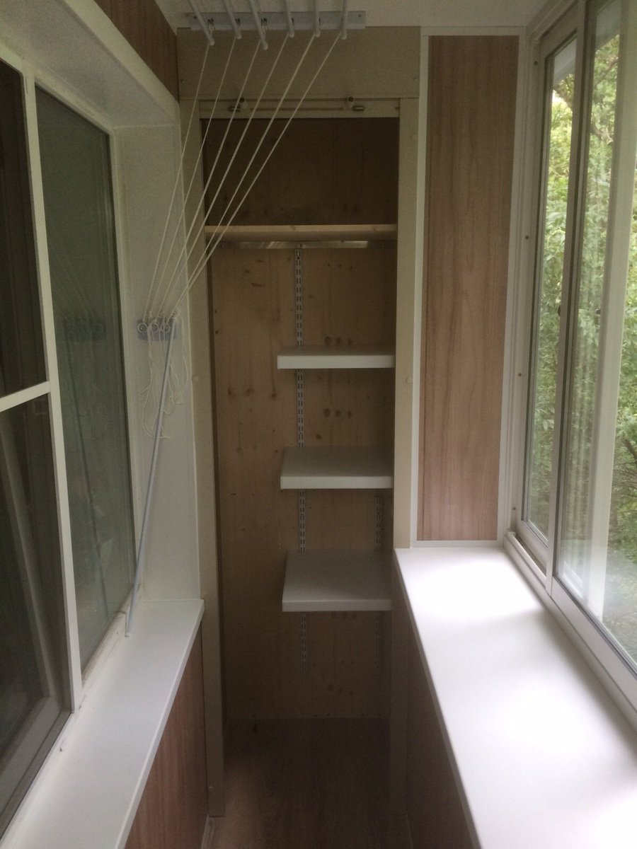 Отделка балкона в хрущевке