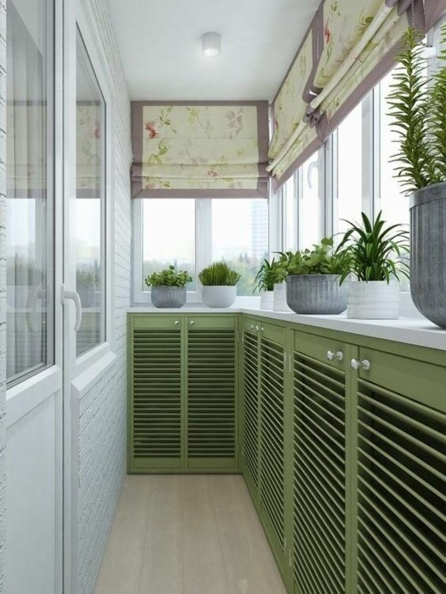 Обустройство балкона