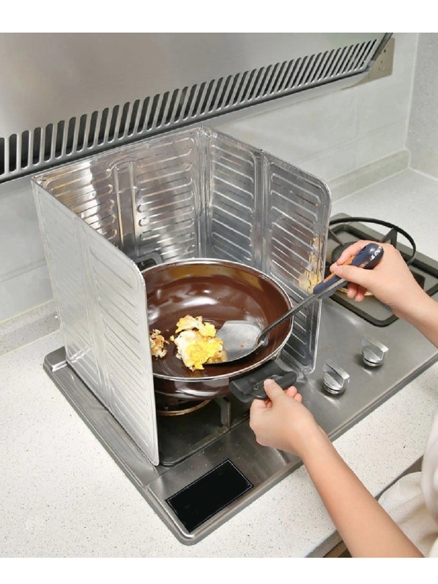 Экран защитный для плиты gusto, 32,5*84 см