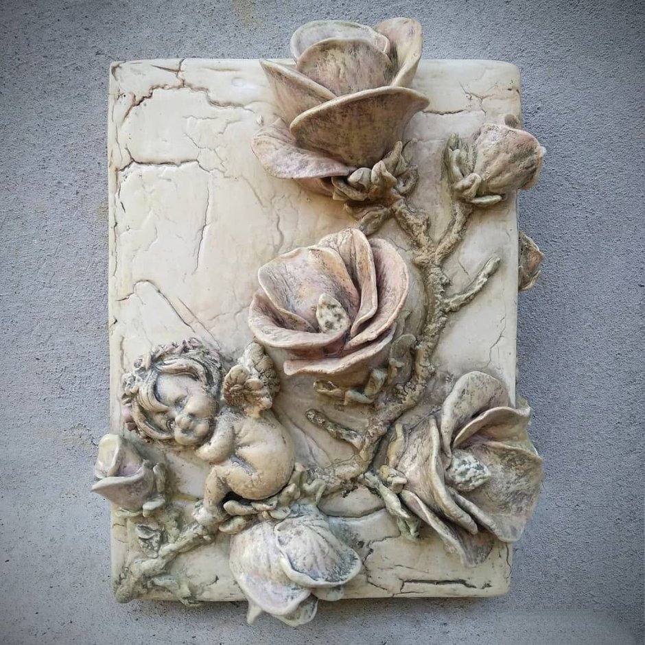 Панно глина