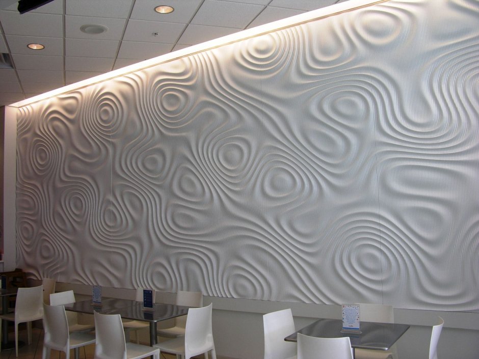 Гипсовые рельефные панели