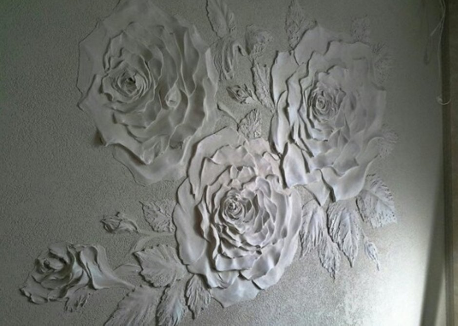 Трафарет для барельефа